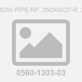 Elbow-Pipe:Rp .250Xiso7-R .250